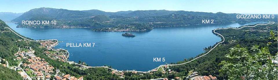 02 Percorso 10km lago