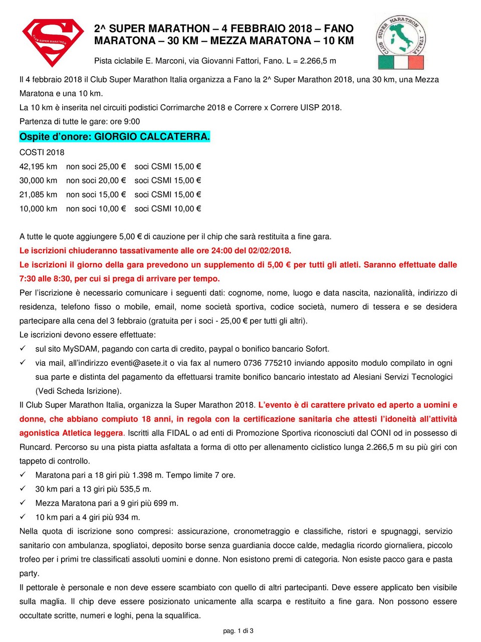 006 2 Super Marathon Regolamento e Assemblea 2018 page 001