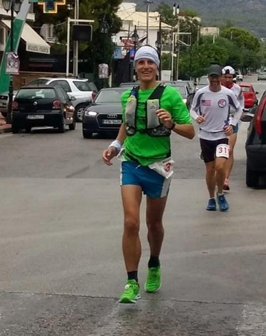 Enrico Maggiola Spartathlon 2018 foto