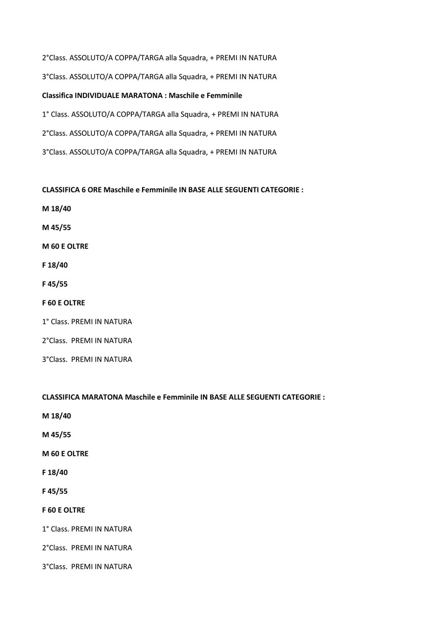 Regolamento 6h Free 5